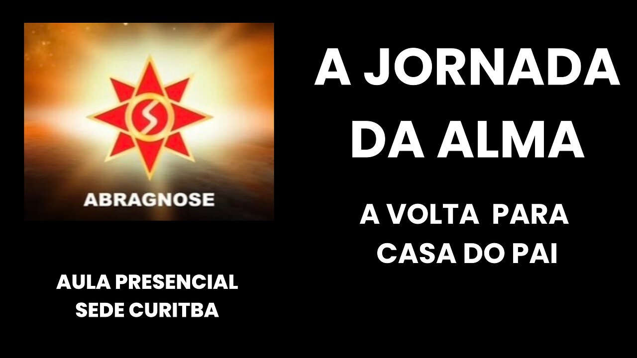 JORNADA DA ALMA - A VOLTA PARA A CASA DO PAI