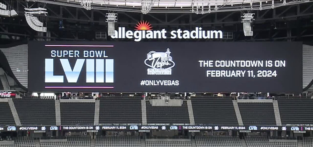 Huge economic impact expected for Las Vegas from Super Bowl LVIII