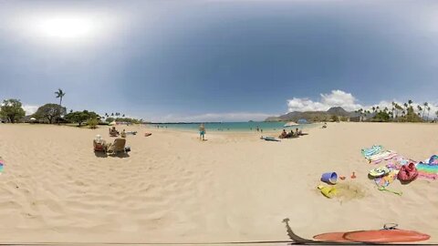 Pokai Bay Beach Hawaii 360 Place to Ponder and meditate