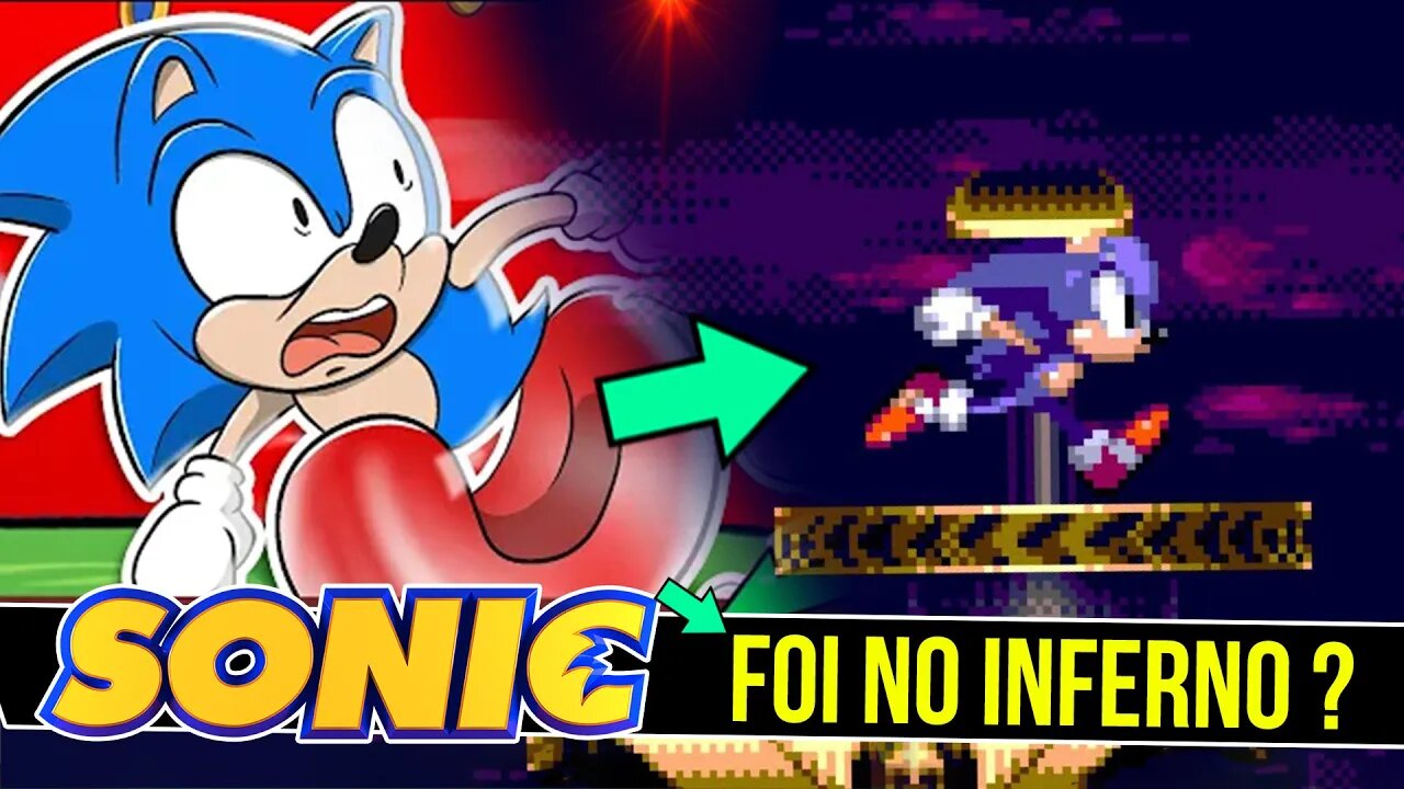 Jogo Infernal do Sonic 😈 | Sonic HellFire SAga 2021 #shorts