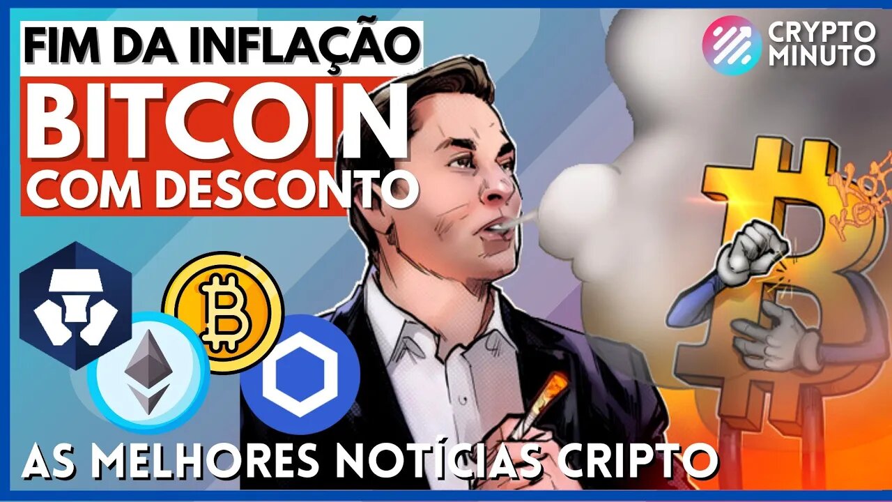 LINK NÃO VAI SUPORTAR FORKS ETH - BITCOIN ESTÁ COM DESCONTO - INFLAÇÃO ACABOU - CRIPTO JORNAL HOJE