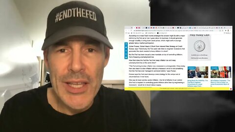 Breaking: Zoltan Polzsar Says Fed Must Crash The Stock Market!!