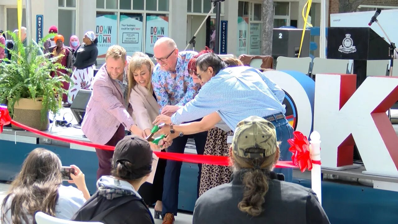 Festival Square Market Plaza Unveiled With Ribbon Cutting Ceremony - June 22, 2022 - Micah Quinn