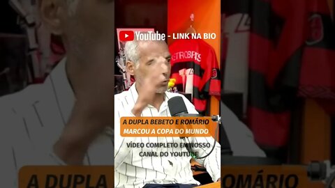 A IMPORTÂNCIA DA DESSA DUPLA PARA O TETRA (vídeo completo no canal) #shorts #romário #bebeto