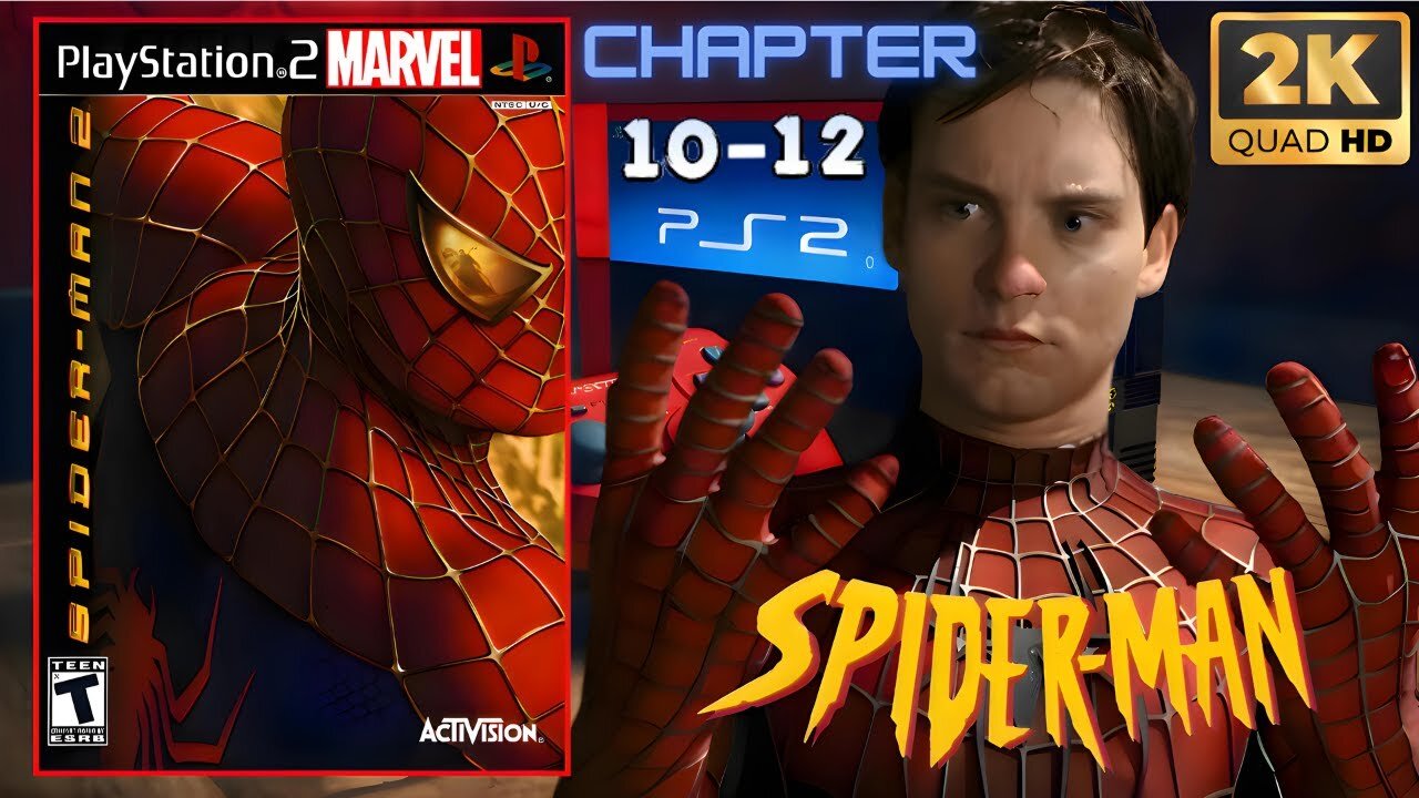 (Play Station 2) Spider-Man 2 Tobey Maguire Pt. 4 (2004)