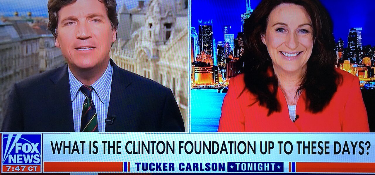 What Is The Clinton Foundation Up To These Days? - Aug 6 2021