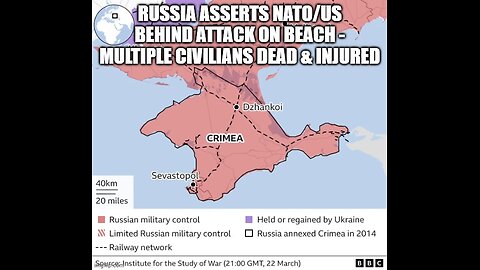 NATO ATTACKS CRIMEAN BEACH - CIVILIANS ON HOLIDAY - LAVROV IMMEDIATE RESPONSE - HAS WW3 JUST STARTED