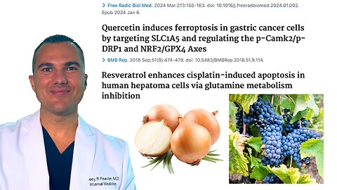 Quercetin & Resveratrol BLOCK Glutamine & ENHANCE Ferroptosis