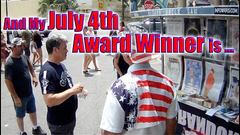 And My July 4th Award Winner Is ...