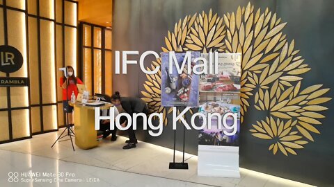 4K UHD IFC (International Finance Centre) Mall - The Sights and Sounds of Hong Kong #sns4K, #snsUHD