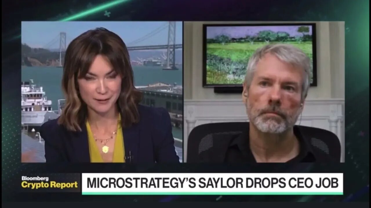 NEW: Michael Saylor Interview with Bloomberg