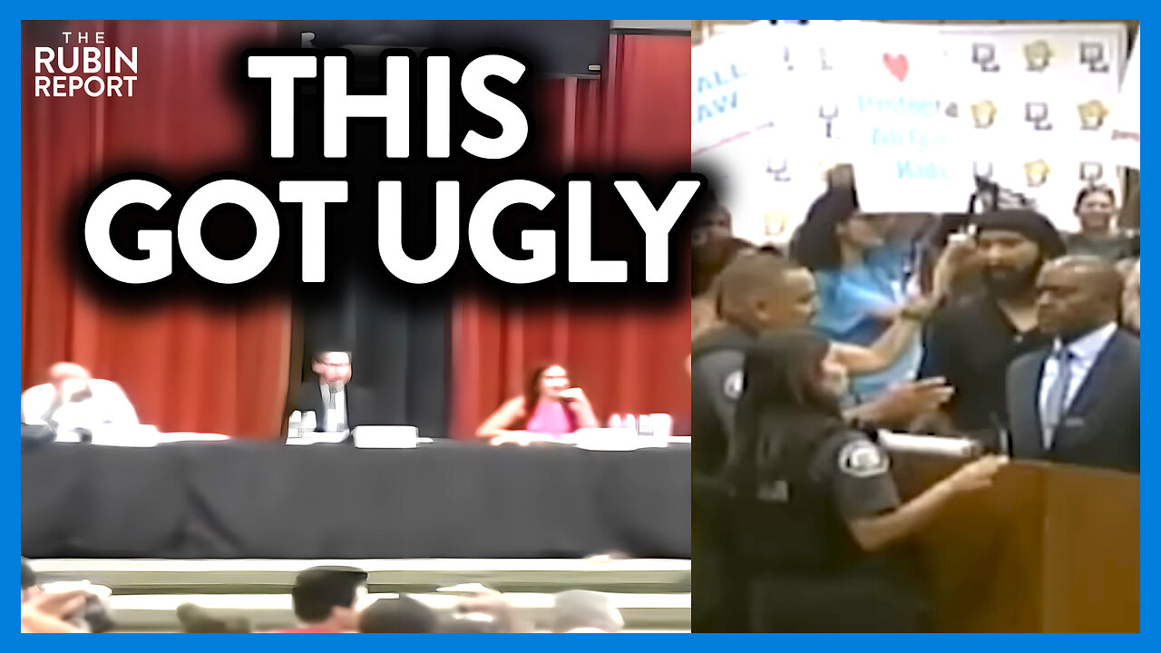 Crowd Erupts as Woke Superintendent Kicked Out of School Board Meeting | DM CLIPS | Rubin Report