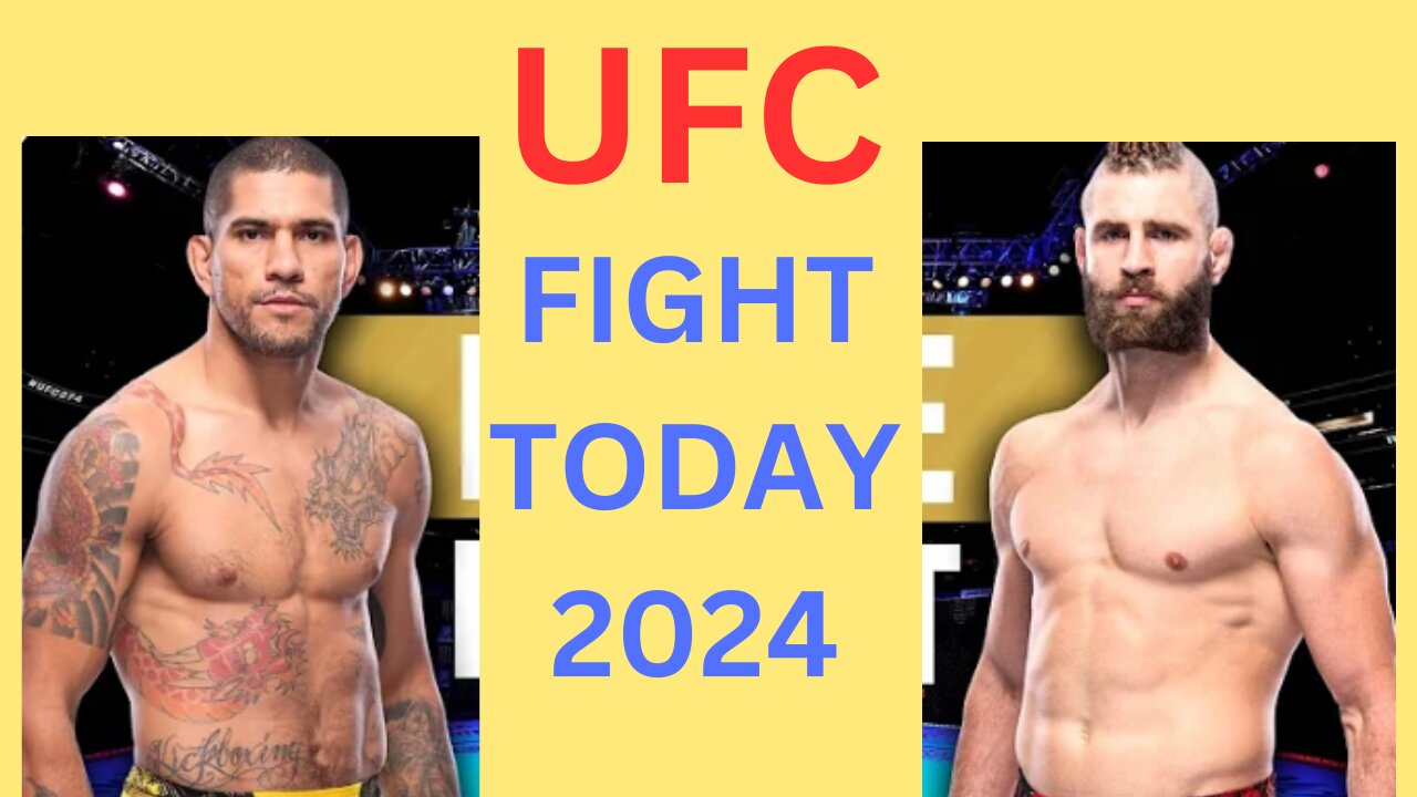 Alex Pereira vs Jiri Prochazka UFC Fight Today 2024