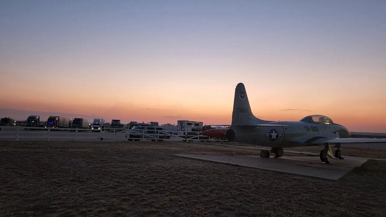 Peoples Convoy - Airfield Camp - 4.4.22