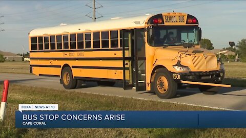 After two reviews, a Cape Coral father's request to move a bus stop is denied