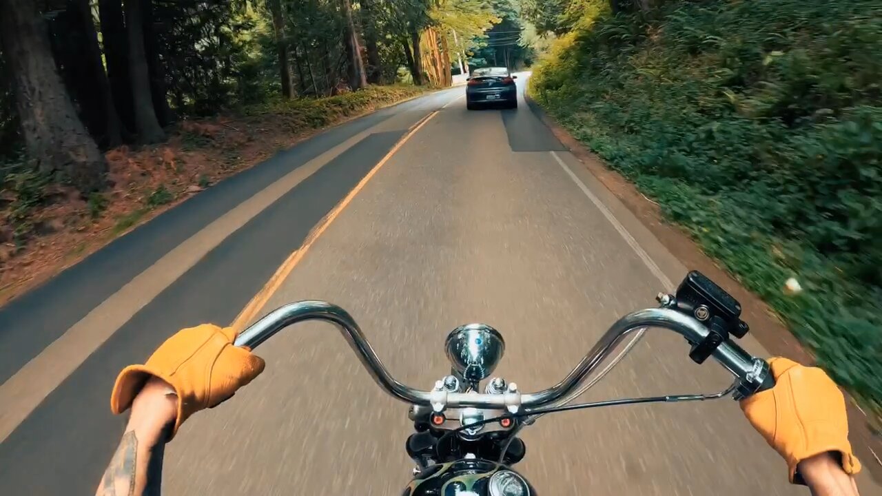 Shovelhead in the hills