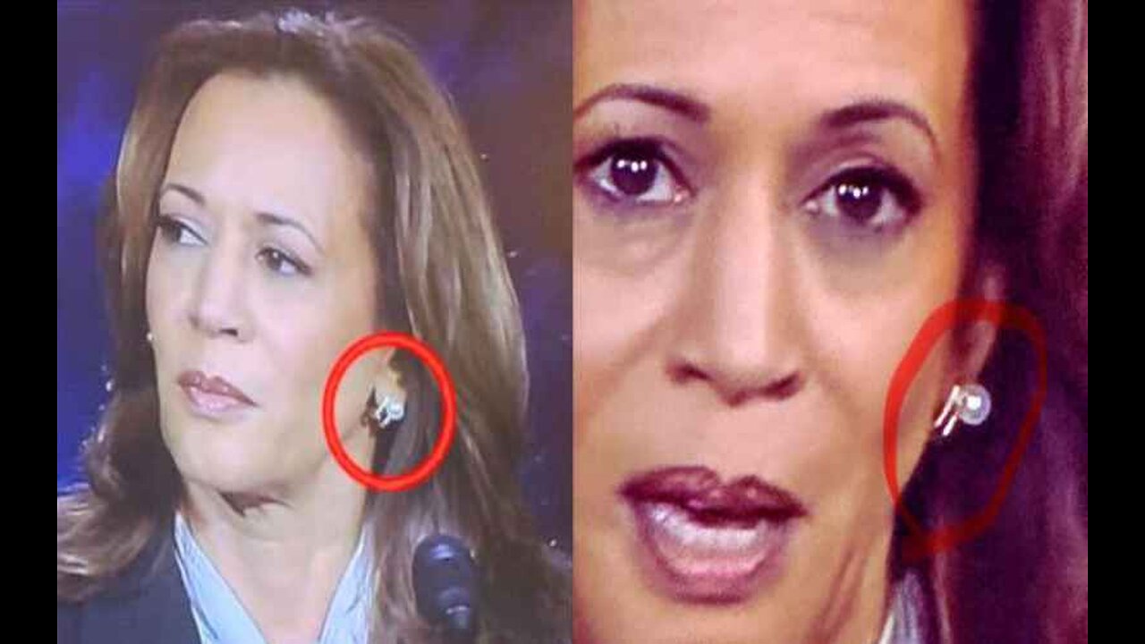 Tech Company Breaks Silence on Viral Theory Harris Wore Stealth Audio Earrings During Debate