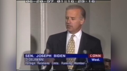 Biden in 1997 told Russians if they dont want NATO expansion then go to China or Iran