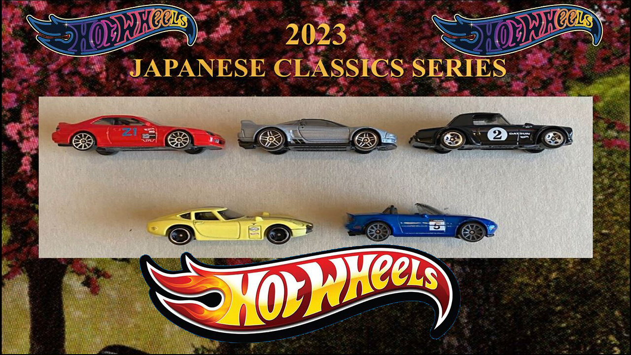 2023 HOT WHEELS JAPANESE CLASSICS SERIES