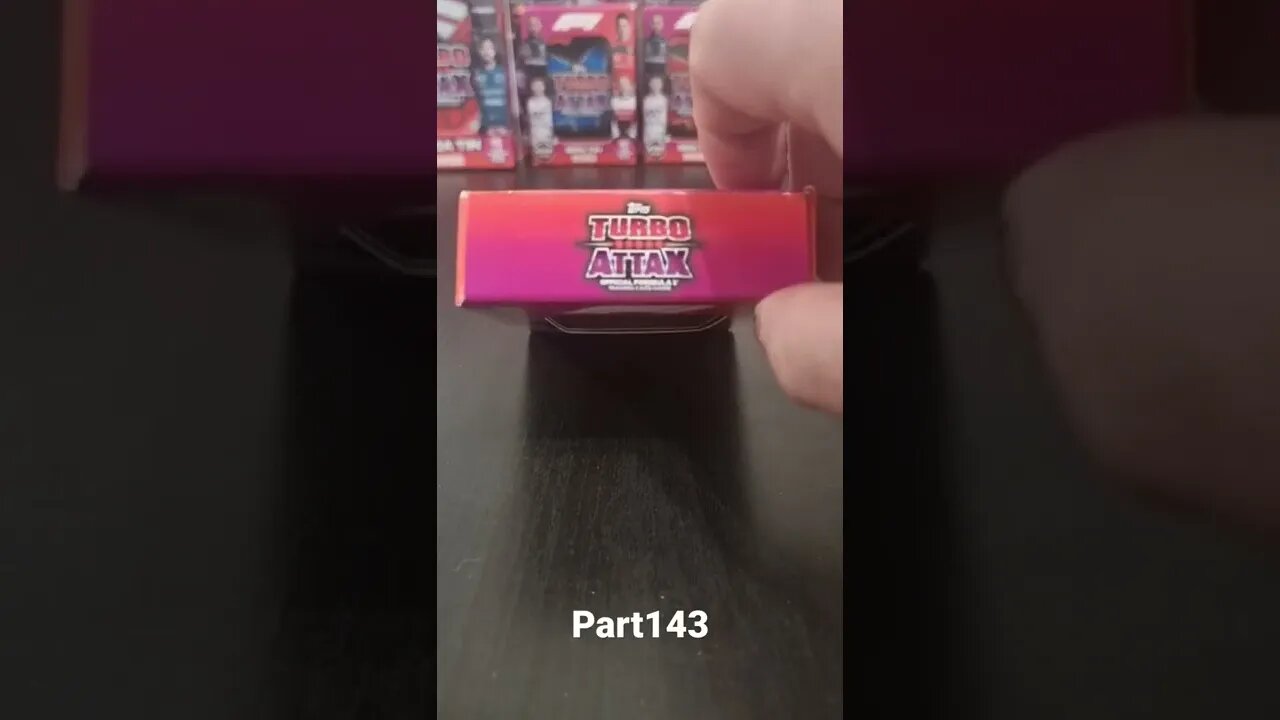 Topps Turbo Attax F1 Sport card unboxing 2022