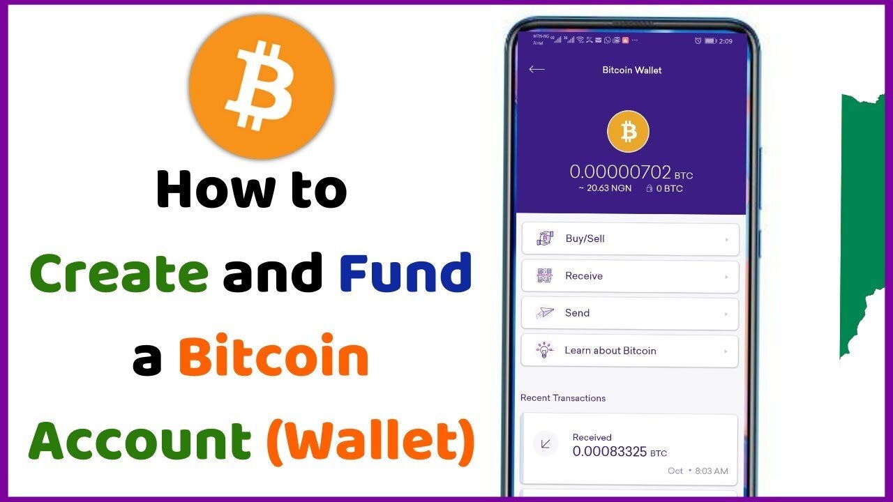 How to Create and Fund a Bitcoin Account (Wallet) Anywhere | Jude Umeano