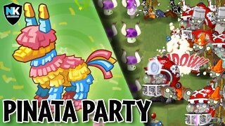 PvZ 2 - Pinata Party - May 23, 2022 - Level 1 Plants vs. Max Level