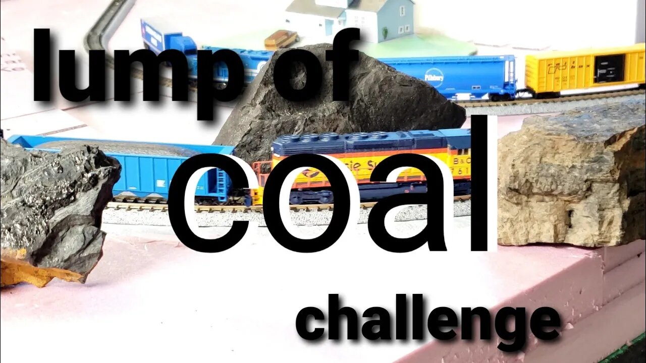 N scale answer to the Lump of coal challenge