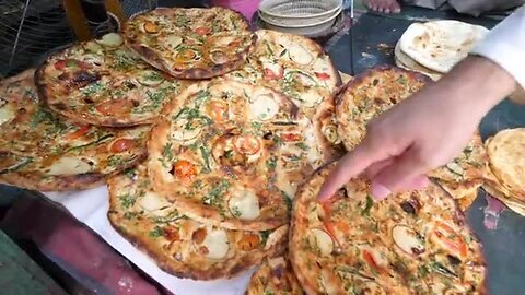 Street food in Peshawar -golden pulao