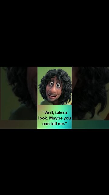 Encanto Short: Bruno's Eyes 3 #Shorts 👀