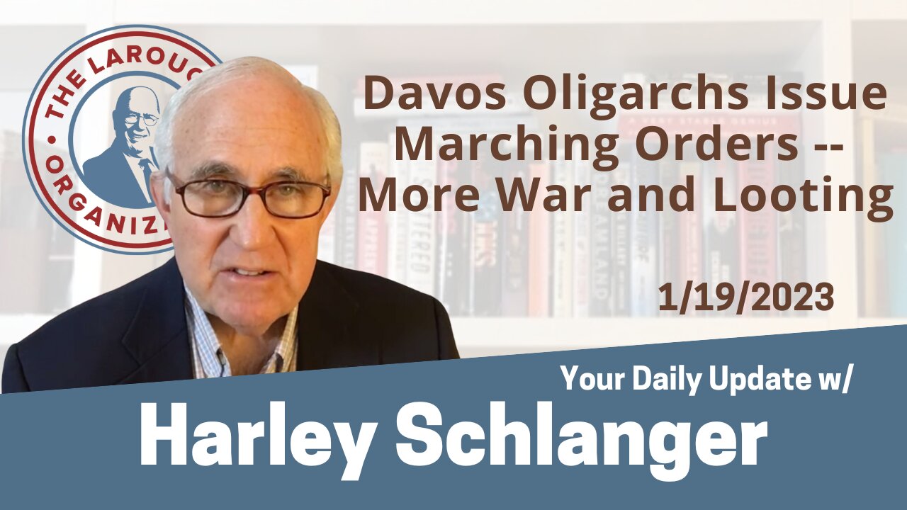 Davos Oligarchs Issue Marching Orders -- More War and Looting