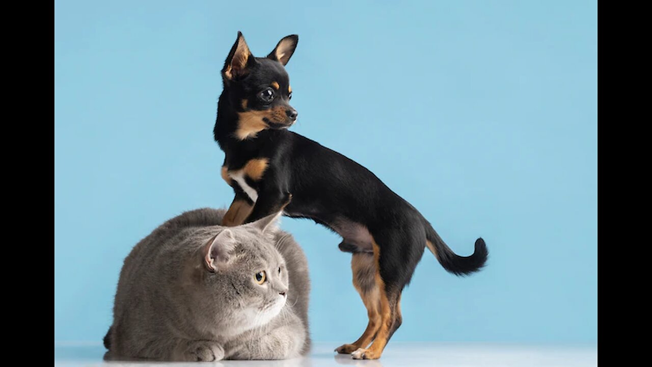 Funny cat and dog video compilation