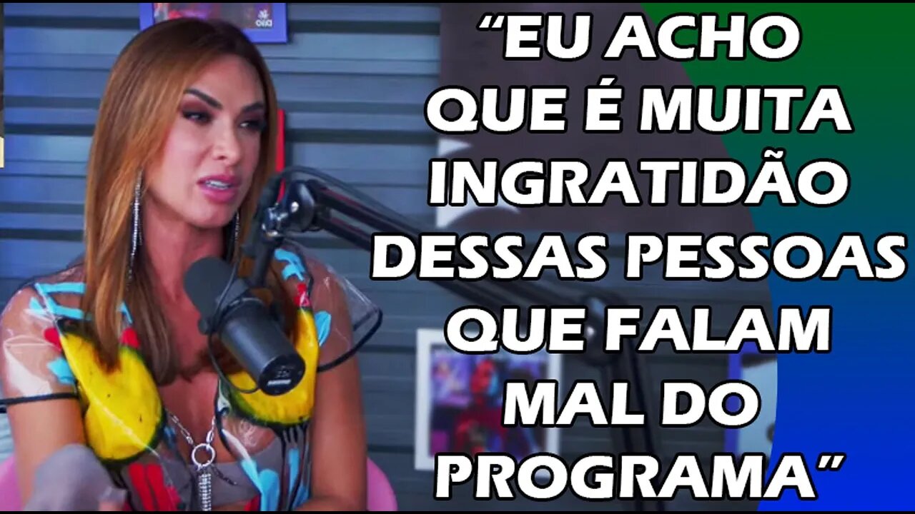 NICOLE BAHLS FALA DAS POLEMICAS DOS INTEGRANTES DO PÂNICO NA TV