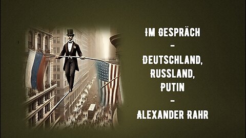 Im Gespräch - Alexander Rahr - Deutschland, Russland, Putin...