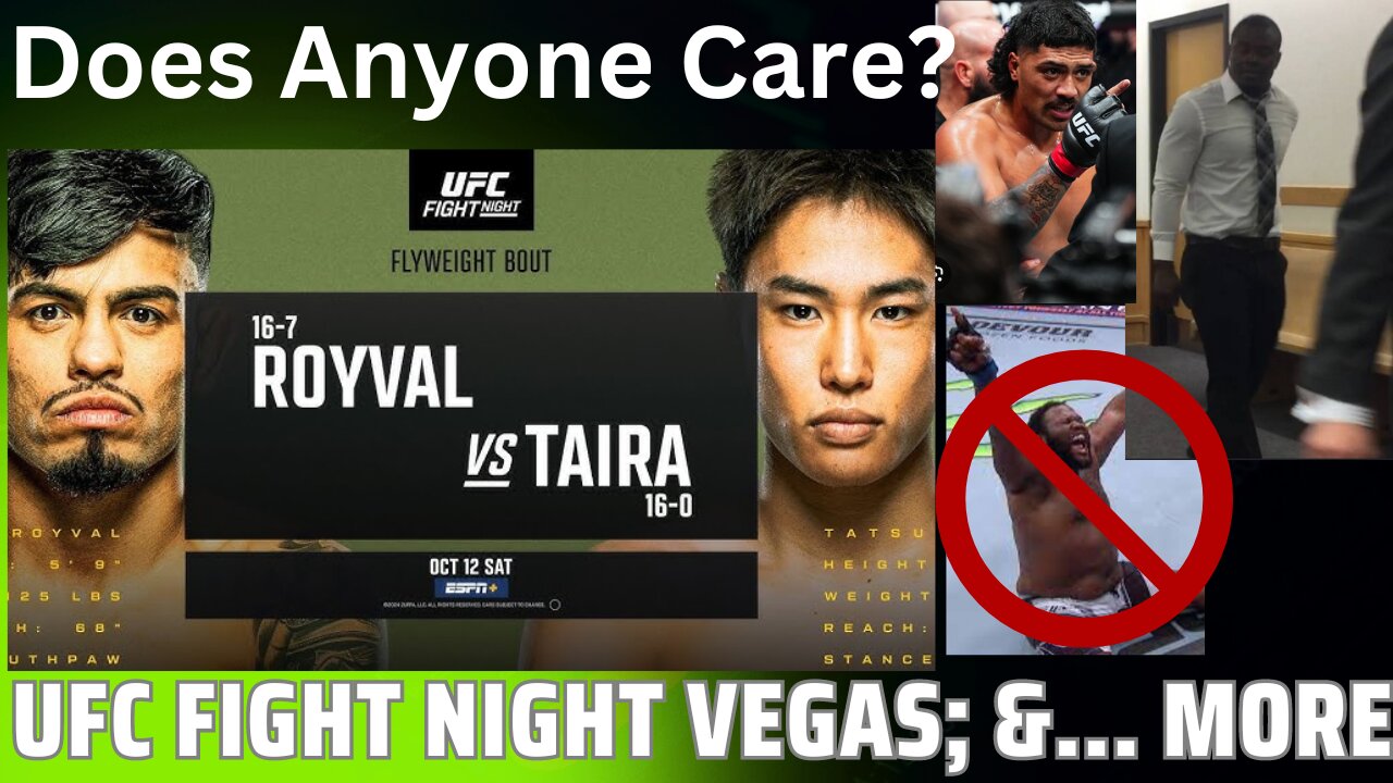 UFC Fight Night Vegas Tatsuro Taira vs Brandon Royval; Full Fight Card Review, Betting, Picks