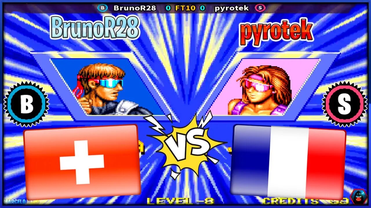 Windjammers (BrunoR28 Vs. pyrotek) [Switzerland Vs. France]