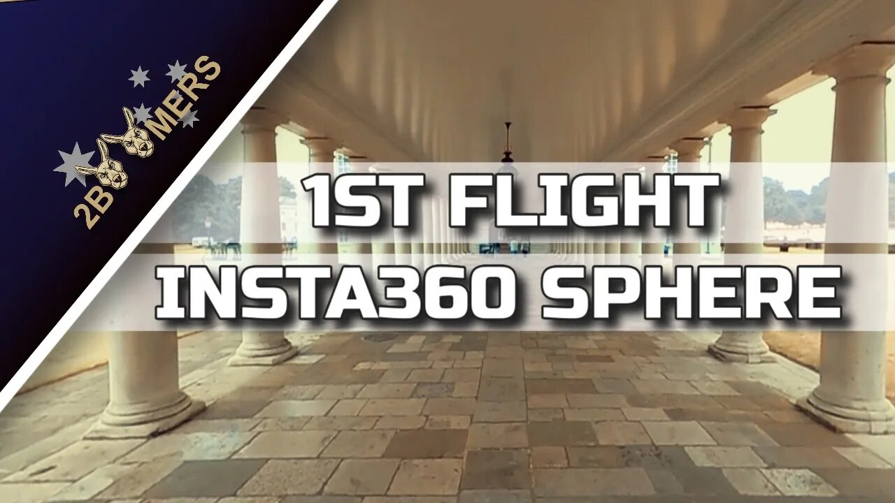 FIRST FLIGHT INSTA360 SPHERE - 22 JULY 2022 #djiair2s #insta360sphere