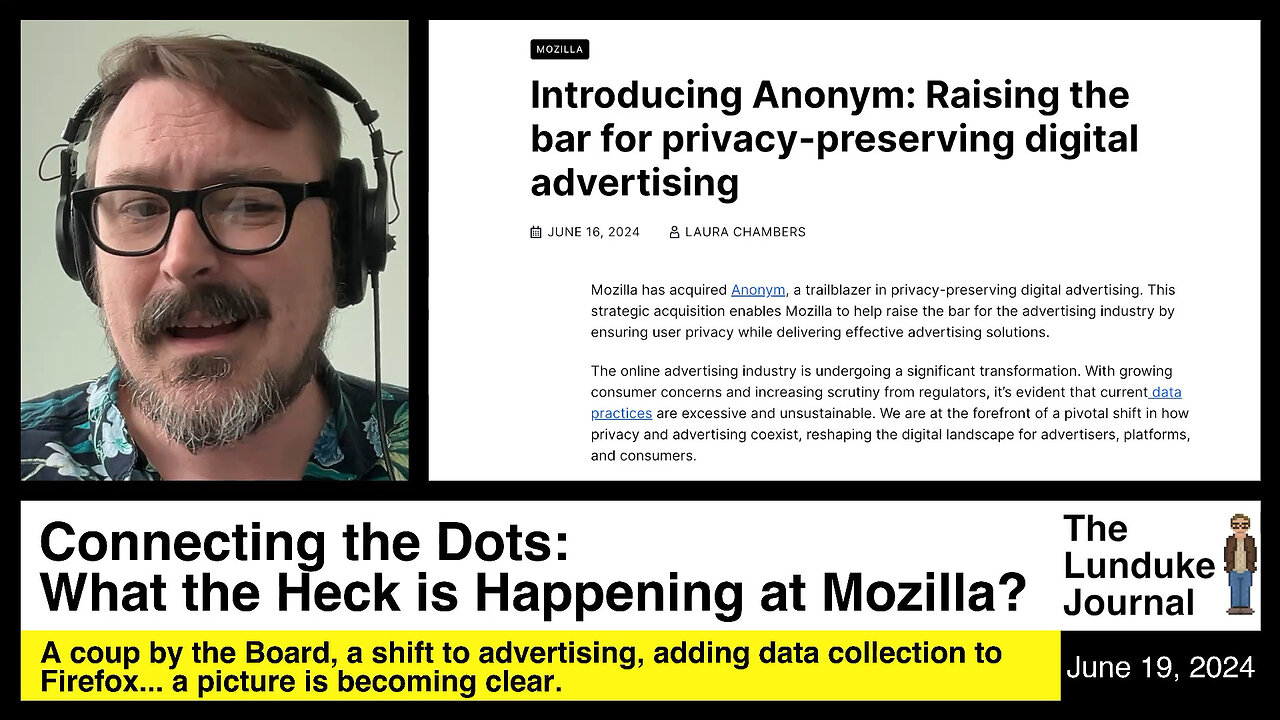 Connecting the Dots: What the Heck is Happening at Mozilla?