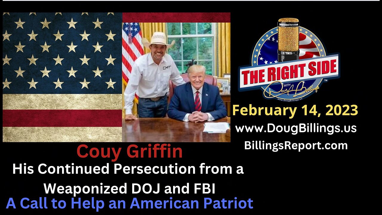 Couy Griffin: J6 Political Prisoner & Founder of Cowboys For Trump