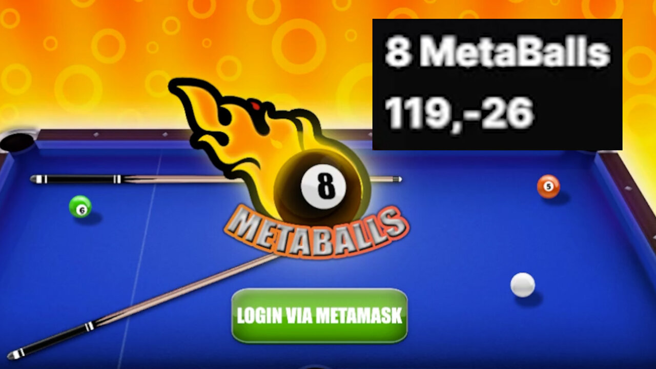 8 MetaBalls - New Play to Earn (P2E) Game in Decentraland (DCL)