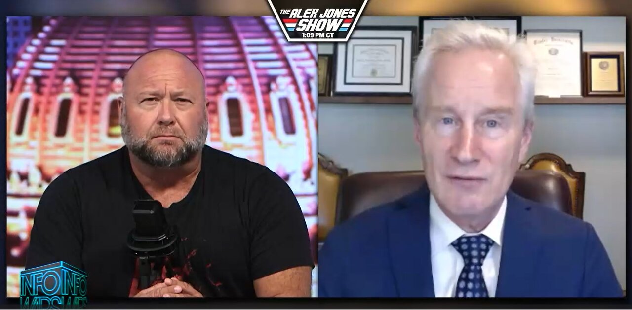 Dr. Peter McCullough - "Cancer Virus Found in Covid Shots" - With Alex Jones