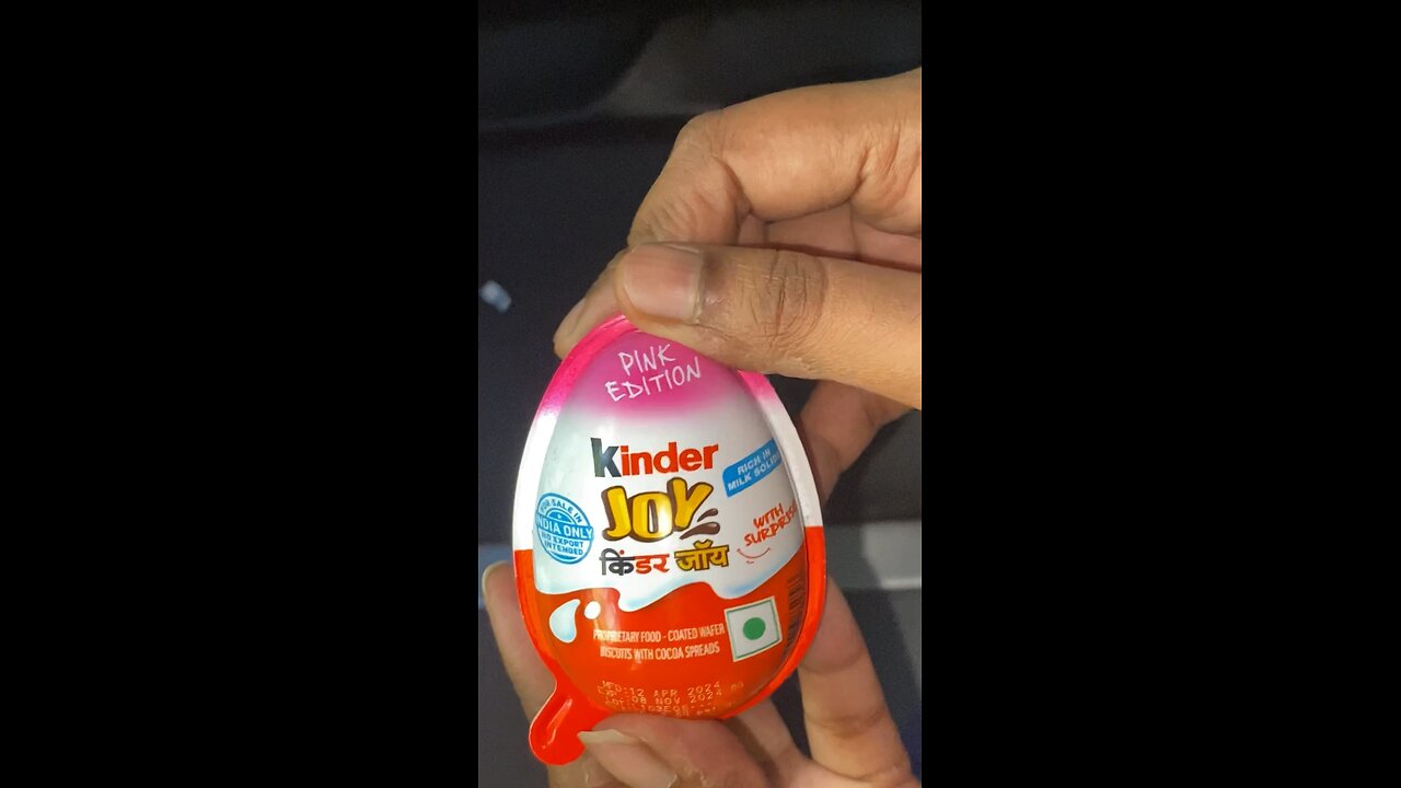 Asmr Unboxing kinder joy