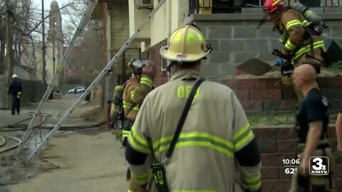 Housefire breaks out at 39th and Chicago in Omaha