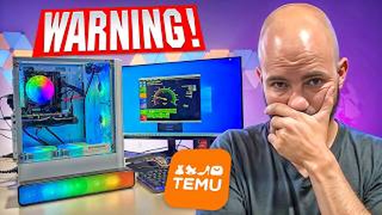 Temu Gaming PC.. The STGAubron Scam PC!