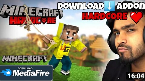 How to Download Minecraft Hardcore Mod ll #trending #viral