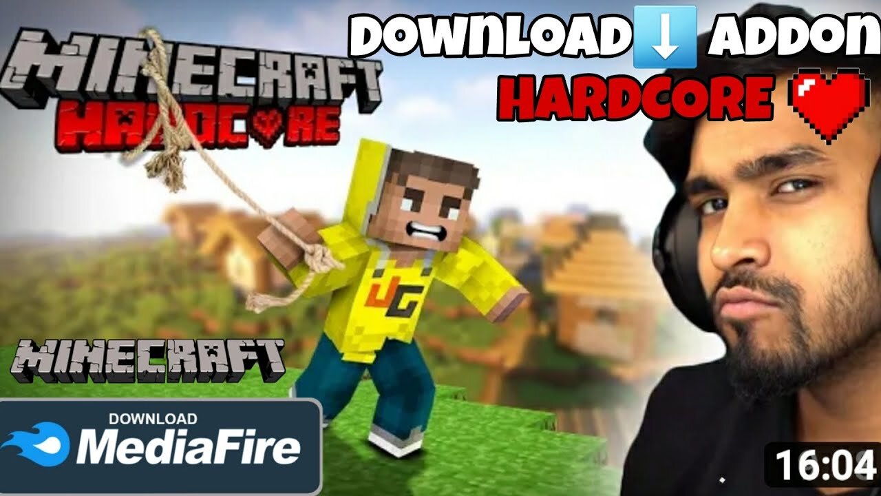 How to Download Minecraft Hardcore Mod ll #trending #viral