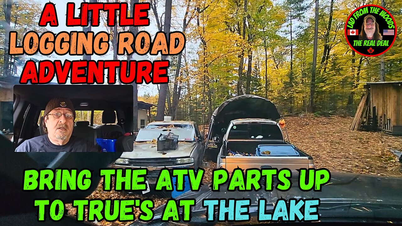 Exciting ATV Parts Delivery Adventure To True's Lakeside Retreat!