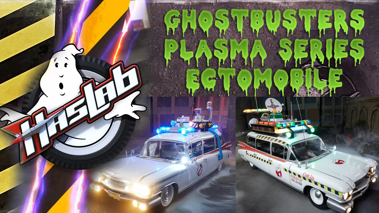 Ghostbusters 6 Inch Scale Ecto-1 & 1A Haslab Preview