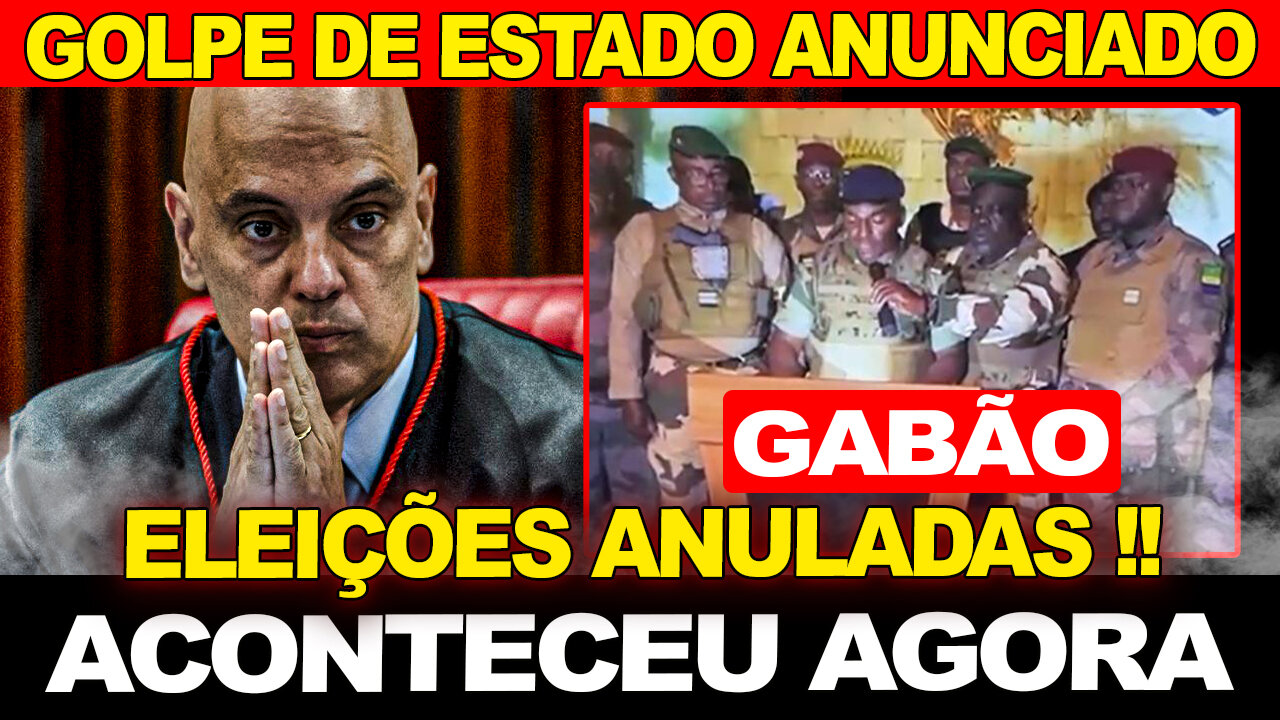 MILITARES ANUNCIAM G0LPE DE ESTAD0 !! ELE1ÇÕES ANUL4DAS !! MORAES DESESPERADO !!