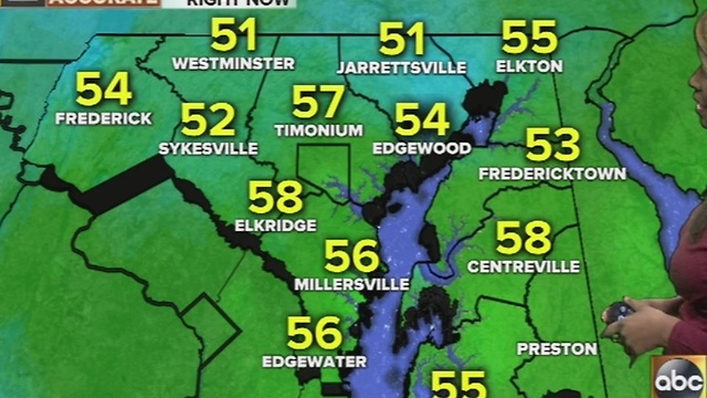 Temperatures continue to fall Friday with a wintry mix on the way