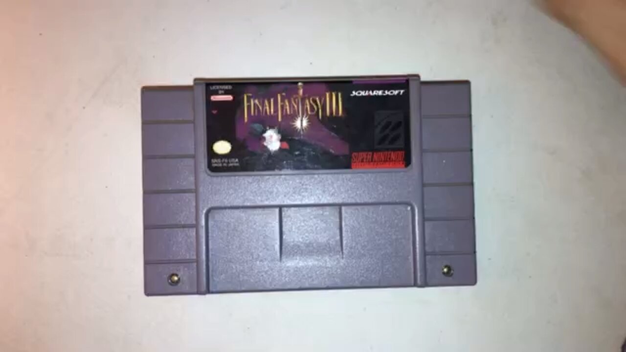 Final fantasy 3 for the snes